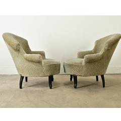 French Pair of 19th Century Napoleon III Club Chairs - 4097345