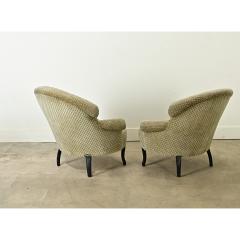 French Pair of 19th Century Napoleon III Club Chairs - 4097353
