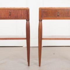 French Pair of Art Deco Bedside Tables - 1469206