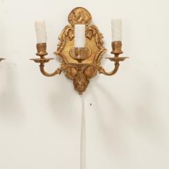 French Pair of Brass Sconces - 3492000