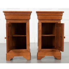 French Pair of Louis Philippe Style Bedside Cabinets - 2442722