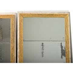 French Pair of Louis XVI Style Gilt Mirrors - 4530338