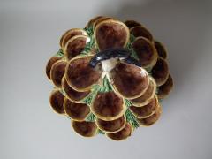 French Palissy Majolica Oyster Stand - 1804484