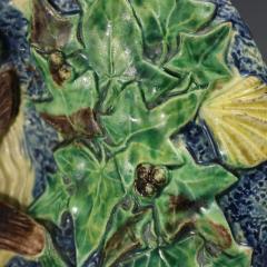 French Palissy Majolica Platter with Fish - 3949632