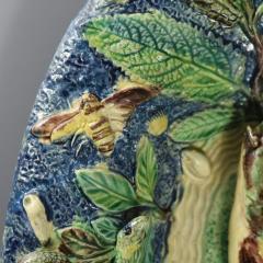 French Palissy Majolica Platter with Fish - 3949636