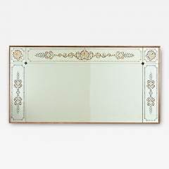 French Parisian Horizontal Bistro Mirror - 3841330