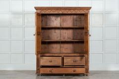 French Pine Armoire Housekeepers Cupboard - 3094605