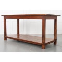 French Pine Work Table Kitchen Island - 2290902