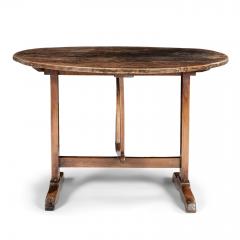 French Pine and Fruitwood Wine Tasting Table - 3304043