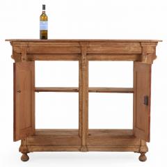 French Pitch Pine Counter Bar C 1880  - 4497787