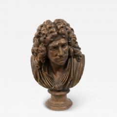 French Plaster Corneilla Van Cleve Bust - 4250420