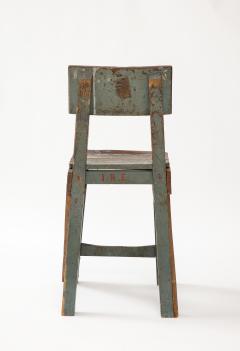 French Primitive Artist s Chair c 1950 - 3289497