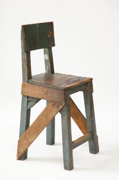 French Primitive Artist s Chair c 1950 - 3289505