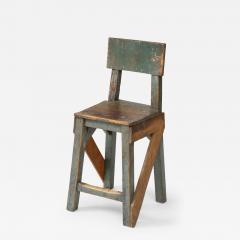 French Primitive Artist s Chair c 1950 - 3292113