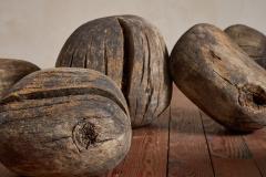 French Primitive Wooden Pebbles - 4612226
