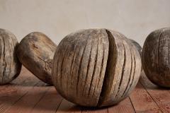 French Primitive Wooden Pebbles - 4612228