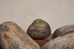 French Primitive Wooden Pebbles - 4612237