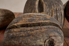 French Primitive Wooden Pebbles - 4612240