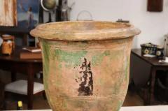 French Proven al Early 19th Century Anduze Vase with Hints of Green and Brown - 3564330