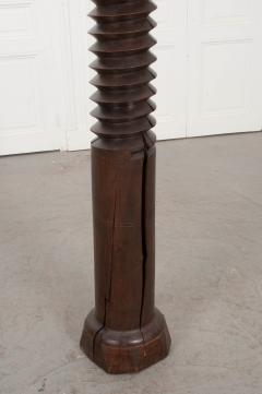 French Provincial 19th Century Wine Press Screw - 1042948