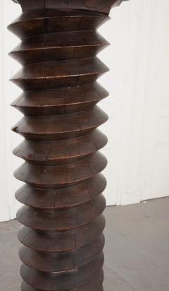 French Provincial 19th Century Wine Press Screw - 1042950