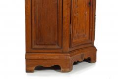 French Provincial Antique Oak and Marble Buffet Sideboard Cabinet ca 1880 - 4501487