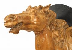 French Provincial Carved Life Size Horse Heads - 4201530
