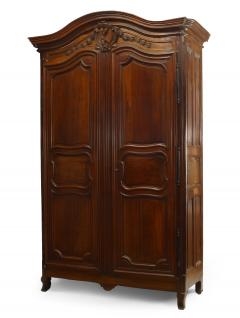 French Provincial Carved Walnut Armoire - 2800219