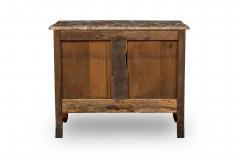 French Provincial Cherrywood Commode with Marble Top - 4639849