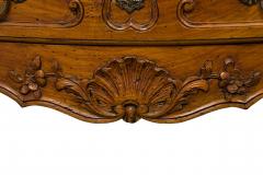 French Provincial Cherrywood Commode with Marble Top - 4639854
