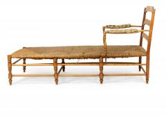 French Provincial Fruitwood Chaise - 1404481