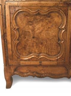 French Provincial Louis XV 18th Cent Walnut Commode - 739678
