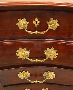 French Provincial Louis XV Mahogany Chest - 2799001