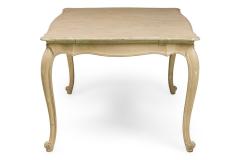 French Provincial Louis XV Painted Dining Table - 4664384
