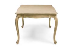 French Provincial Louis XV Painted Dining Table - 4664386