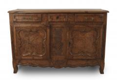 French Provincial Louis XV Walnut Commode - 4634417