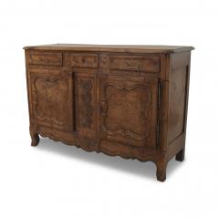French Provincial Louis XV Walnut Commode - 4642196