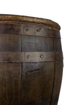 French Provincial Oak Barrel Umbrella Stand - 4669291