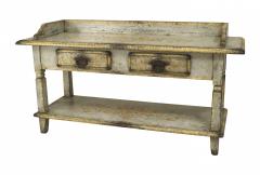 French Provincial Painted Work Table - 2800284