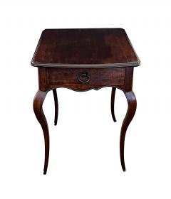 French Provincial Single drawer Rectangular Side Table - 4651602