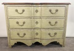 French Provincial Style Three Drawer Commode or Chest with Mahogany Top - 3133001