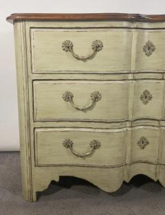 French Provincial Style Three Drawer Commode or Chest with Mahogany Top - 3133003