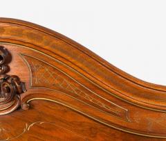 French Provincial Style Twin Headboards Walnut Gilt France 20th c  - 4660089