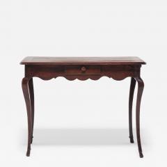 French Provincial Tea Table with Drawer - 4291128