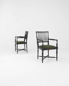 French Provincial Upholstered Side Chairs A Pair - 3472002