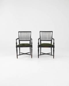 French Provincial Upholstered Side Chairs A Pair - 3472004