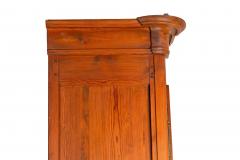 French Provincial Waxed Pine Bookcase Display Cabinet Cupboard - 4500691