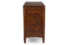 French Provincial Wood and Brass Carved 3 Drawer Chest - 4170037
