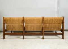 French Rattan Settee - 4461791