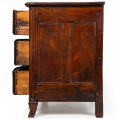 French Regenc Antique Walnut Commode Chest of Drawers ca 1750 - 4502353
